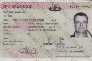 South Africa driver’s license for sale online