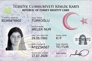 Turkish identity card for sale online